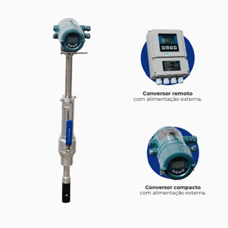 Medidor Eletromagnético de Inserção